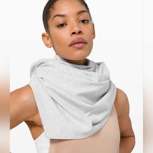 Lululemon Vinyasa Scarf Modal Heathered Core Ultra Light Grey